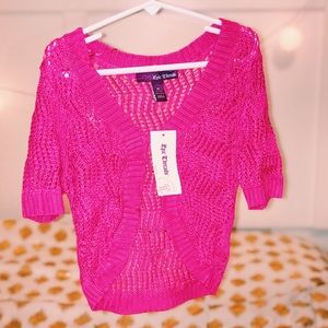 Hot pink kids cardigan (BRAND NEW)